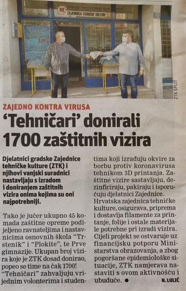 Slobodna Dalmacija, 5. studenog 2020.