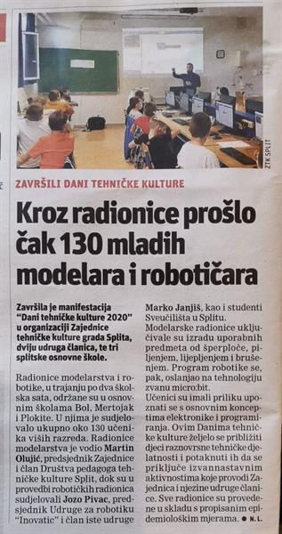 Slobodna Dalmacija, 23. studenog 2020.