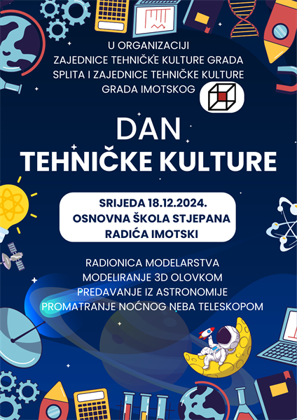 Dan tehničke kulture u OŠ "Stjepan Radić", u Imotskom