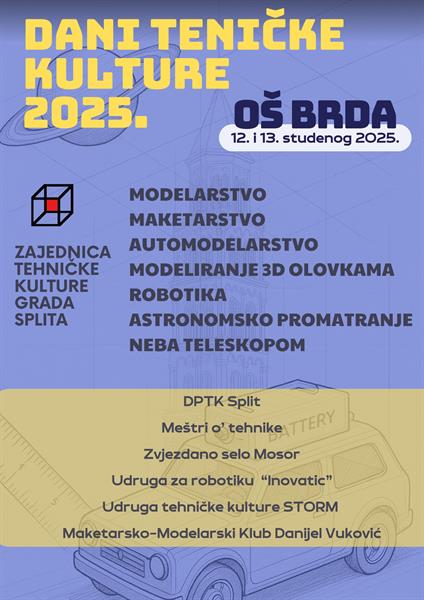 Održavanje Danâ tehničke kulture 2025. u OŠ „Brda“