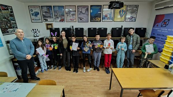 Završene uskrsne radionice tehničkih aktivnosti u ZTK grada Splita!