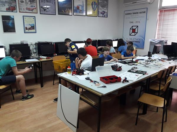 Održane ljetne radionice robotike i modelarstva